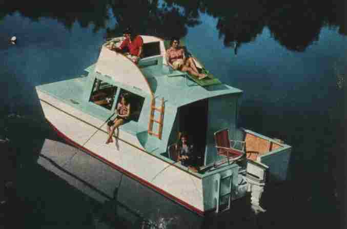 Houseboats, Funboats, Pontoon Boats - Plans for U
